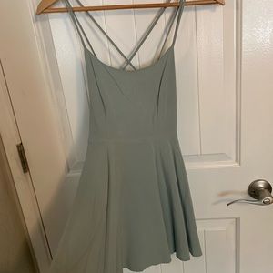 Mint Green Strappy Dress